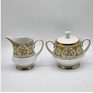 Noritake Aida sugar bowl/creamer set ( New with box)